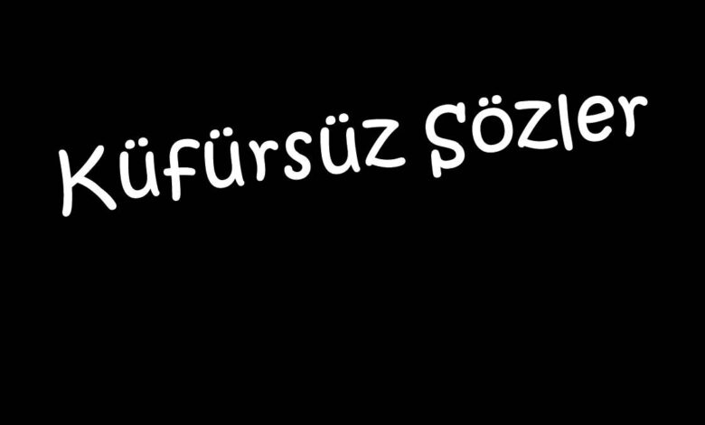 Küfürsüz Sözler