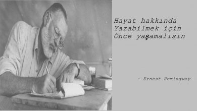 Photo of Ernest Hemingway Sözleri