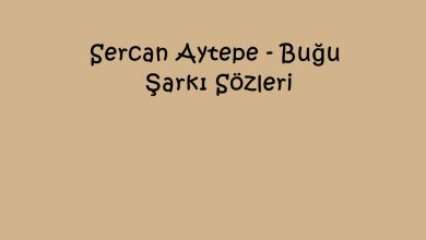Photo of Sercan Aytepe – Buğu Şarkı Sözleri