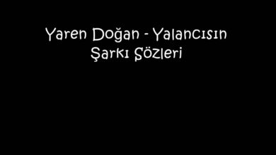 Photo of Yaren Doğan – Yalancısın Şarkı Sözleri